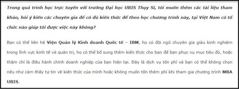 Những điều cần quan tâm khi học MBA online