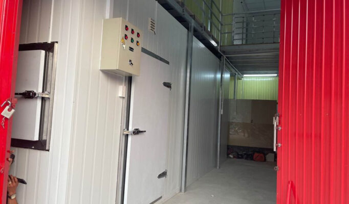 Container sử dụng làm kho lạnh