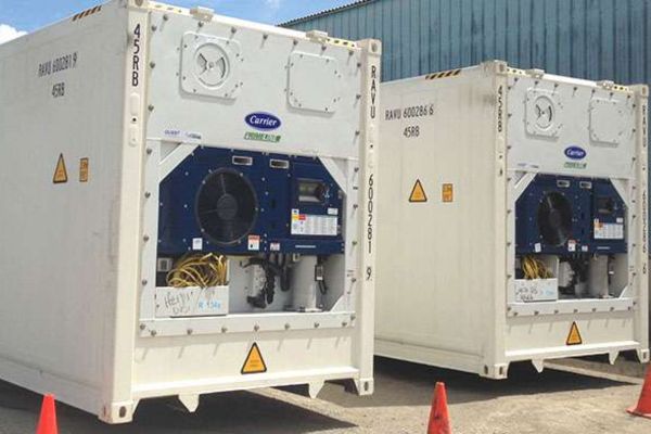 các lỗi máy lạnh container