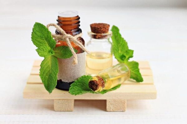 Giảm bã nhờn da đầu hiệu quả bằng tinh dầu bạc hà