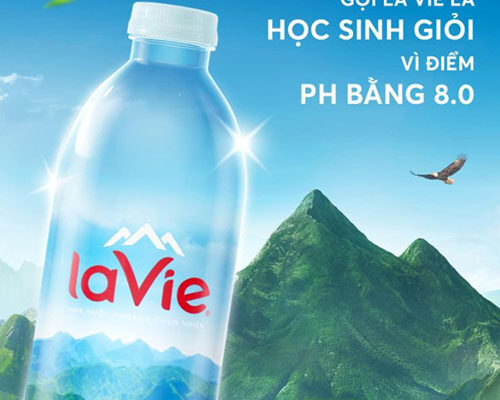 Lavie 600ml Chứa Nhiều Khoáng Chất, PH = 0